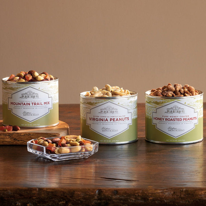 Monticello Virginia Peanut Trio - Monticello Shop