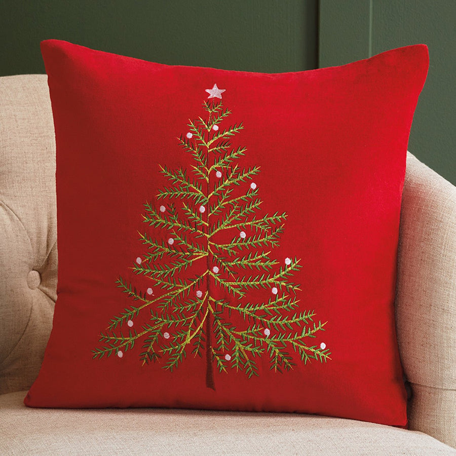 Red Velvet Pillow - Monticello Shop