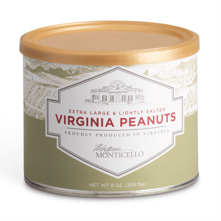 Salted Roasted Virginia Peanuts 9 oz. - Monticello Shop
