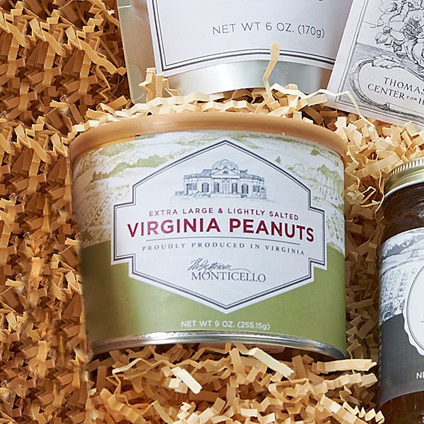 Salted Roasted Virginia Peanuts 9 oz. - Monticello Shop