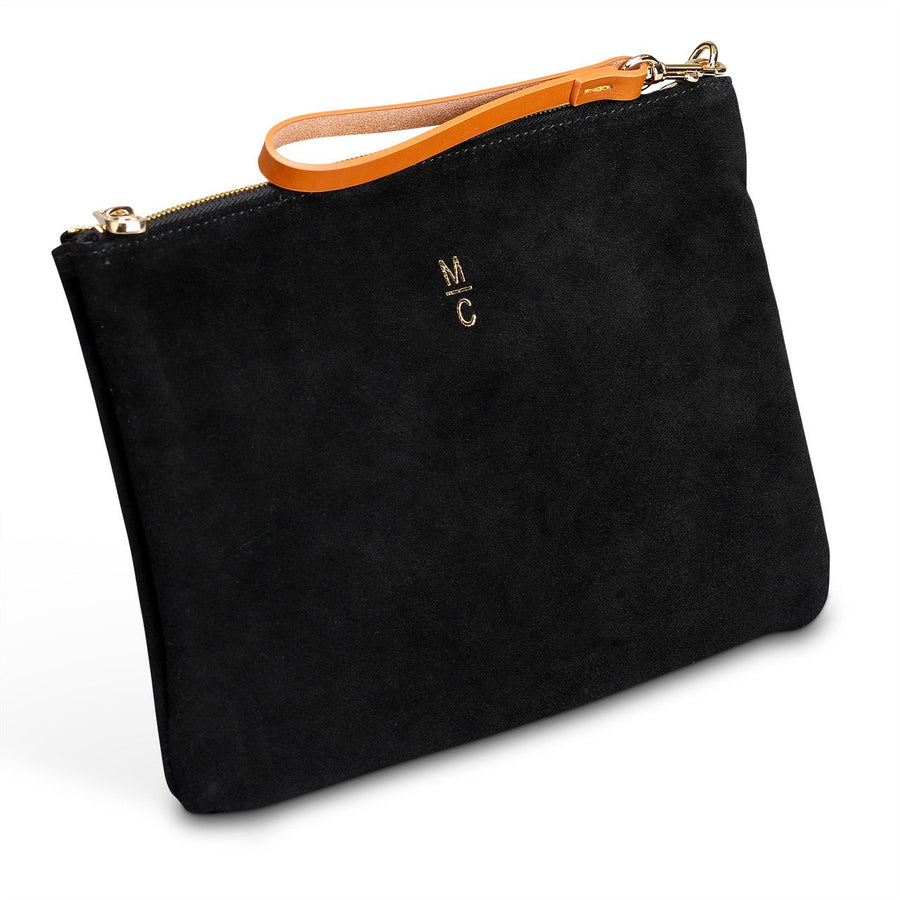 Sophia Suede Clutch - Monticello Shop
