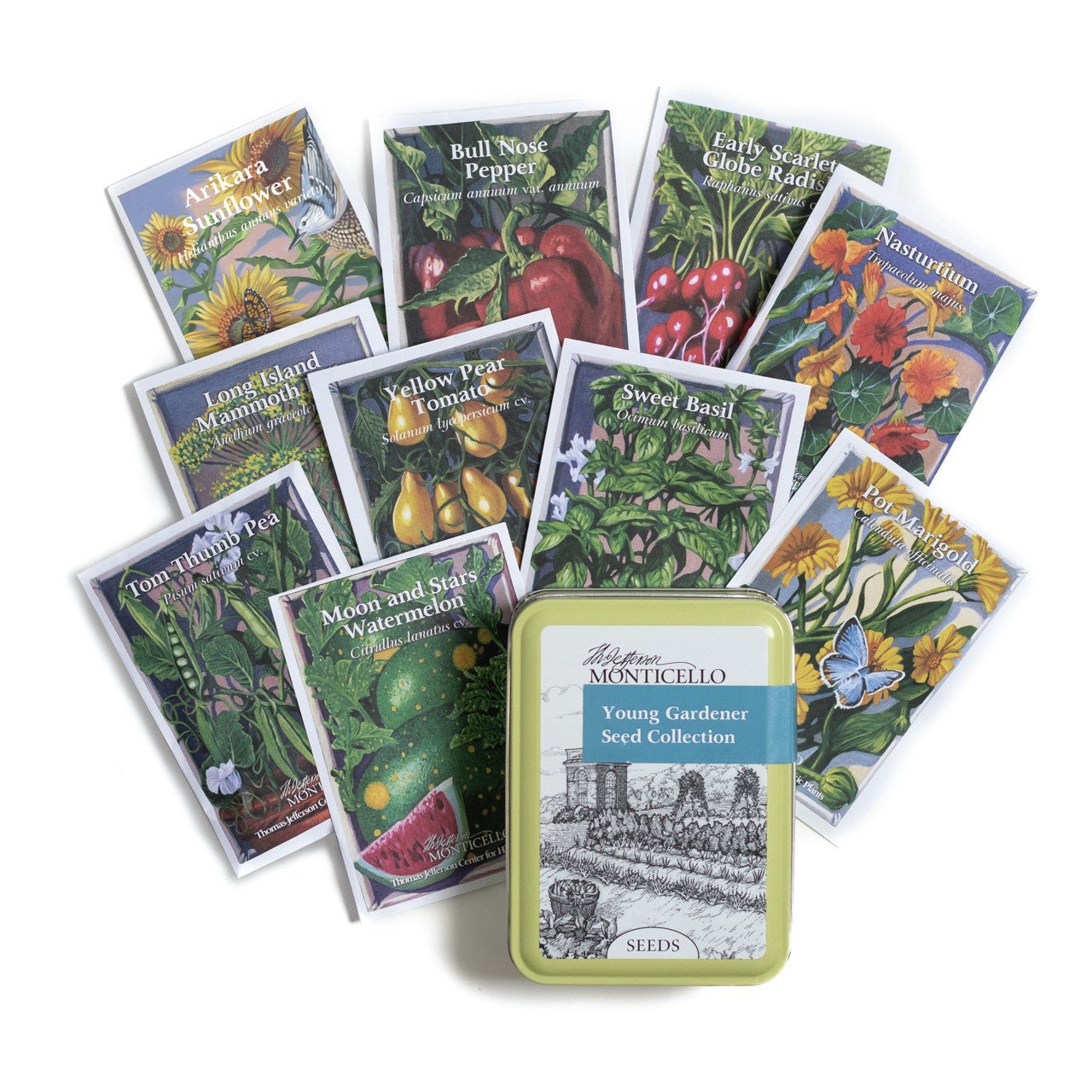 Young Gardener Seed Collection Monticello Shop