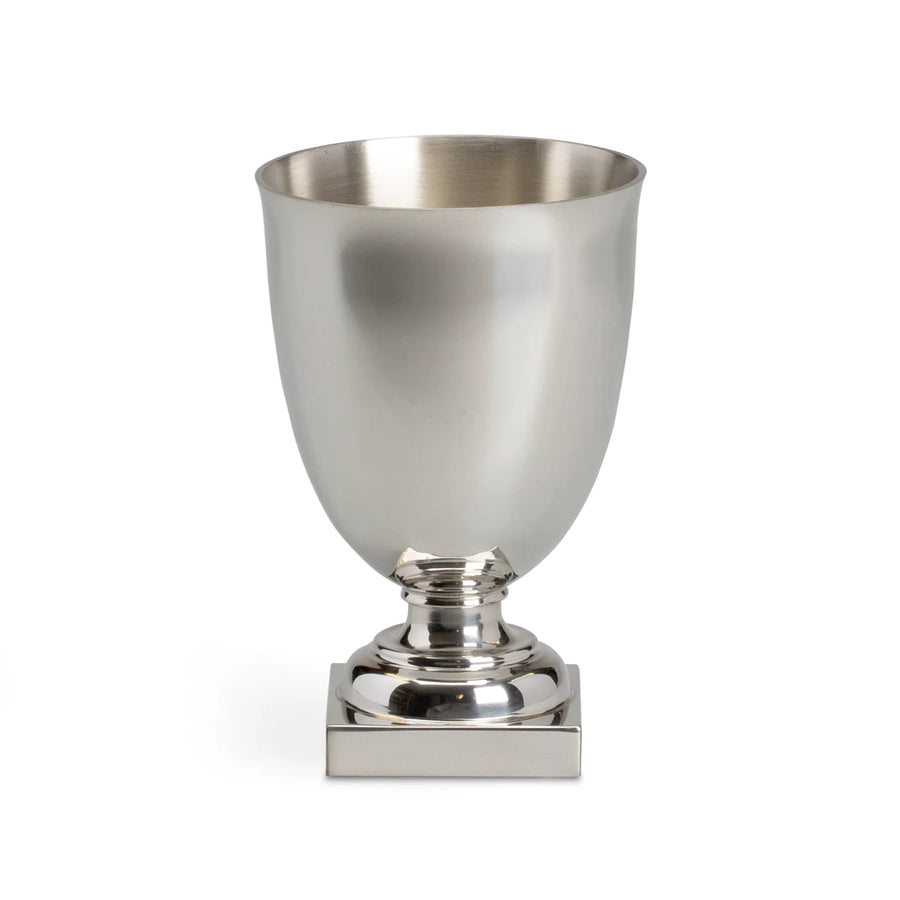 Polished Pewter Goblet