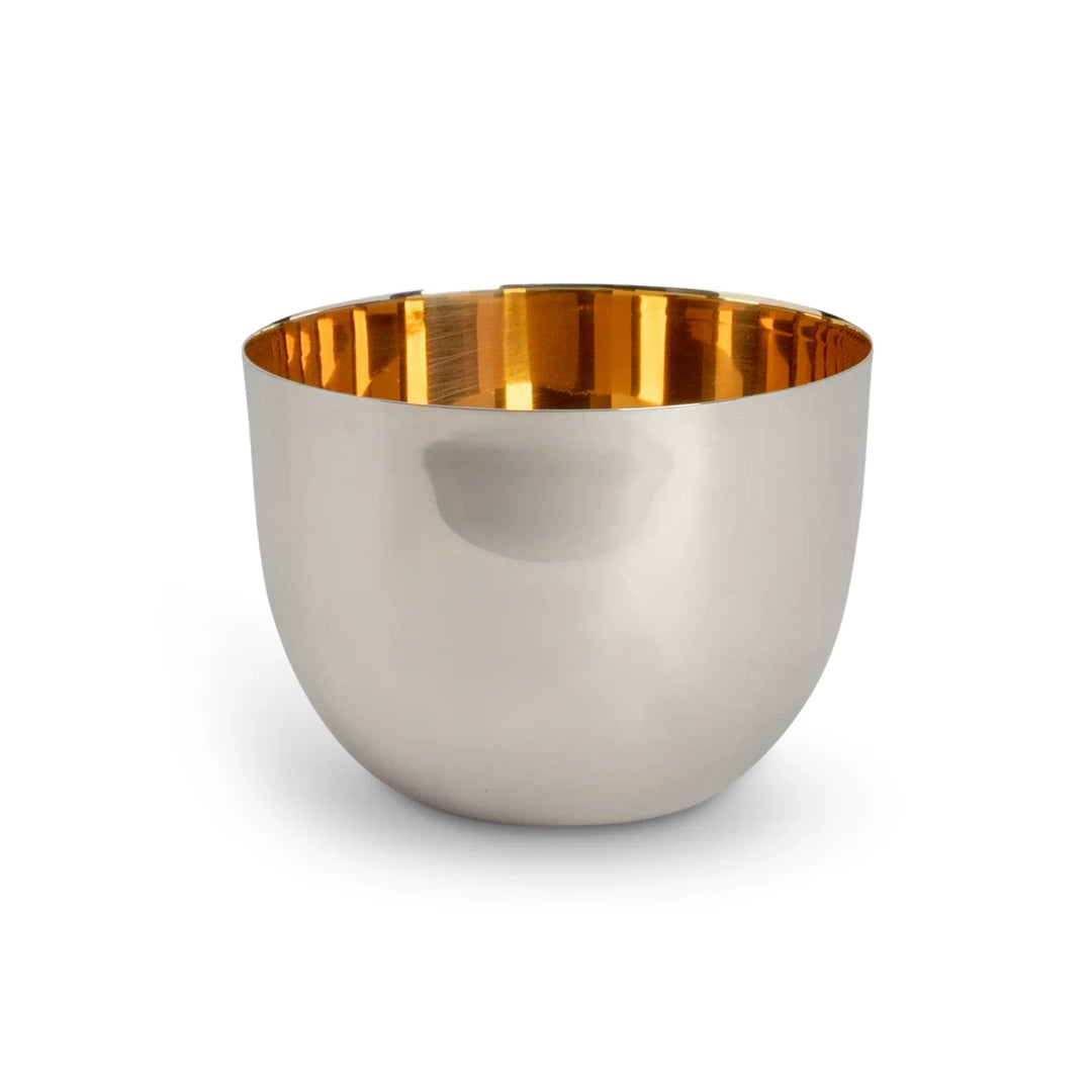 Sterling Silver Cup with Gold-washed Interior