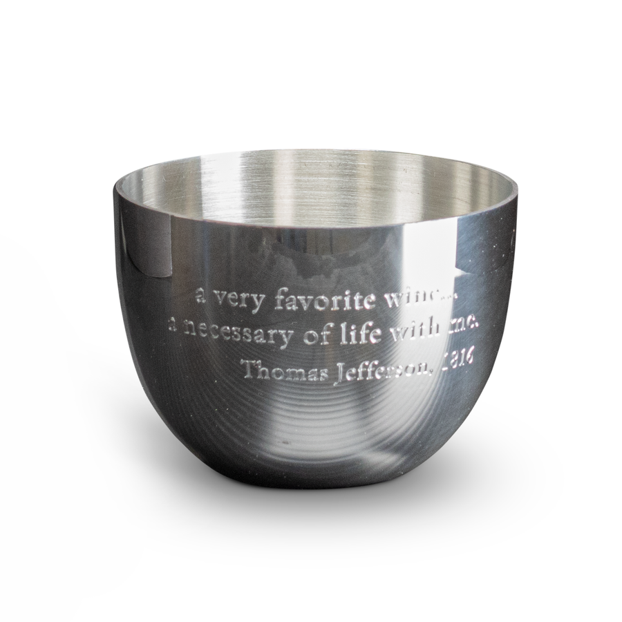 Wine Quote Jefferson Cup