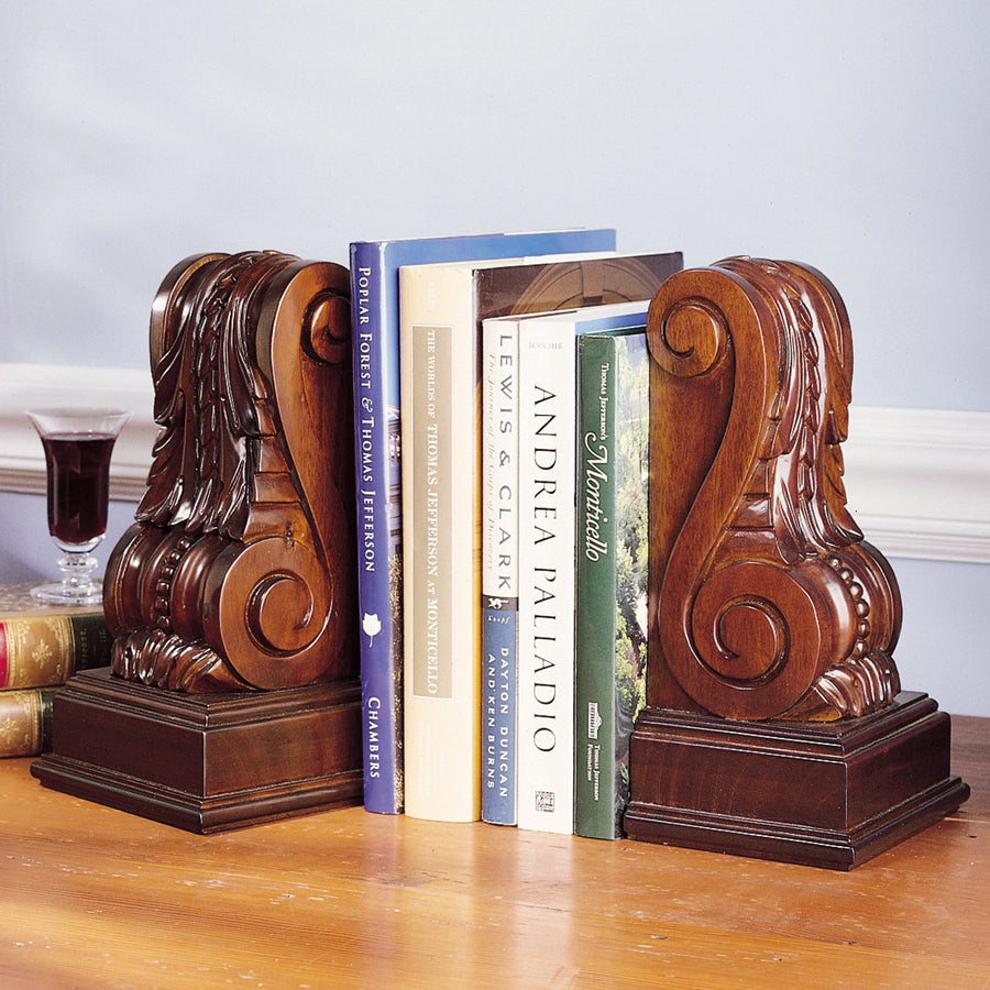 Acanthus Leaf Bookends