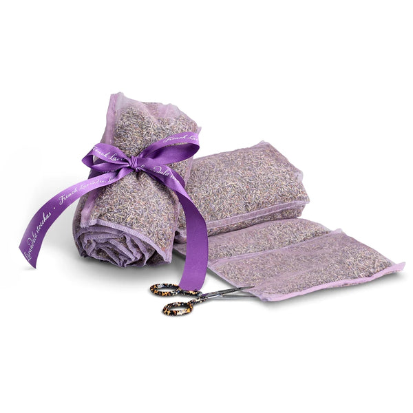 100 Pack online Empty Lavender Sachet Bags With Ribbons