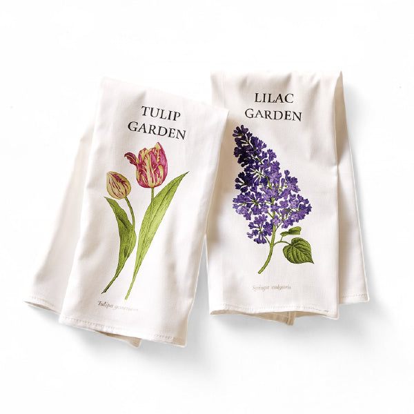 Tulip and Lilac Kitchen Towel Set