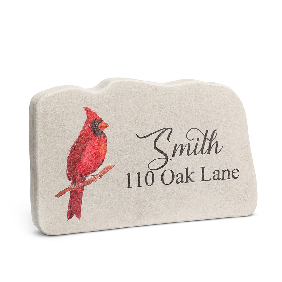 Personalized Cardinal House Plaque