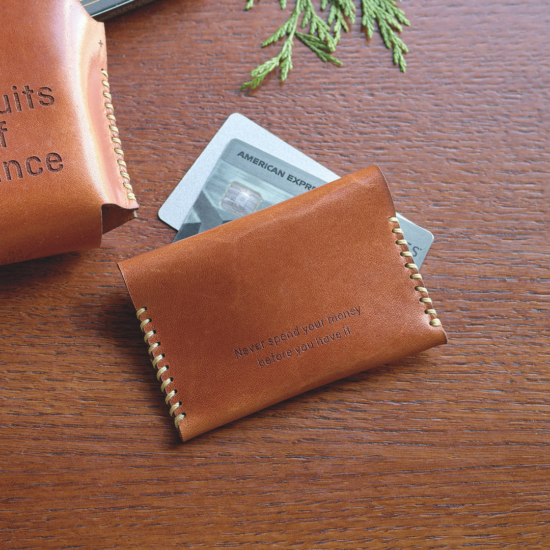 Monticello Leather Card Wallet