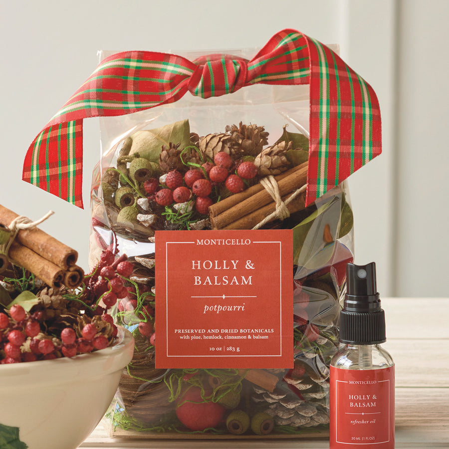 Holly & Balsam Potpourri