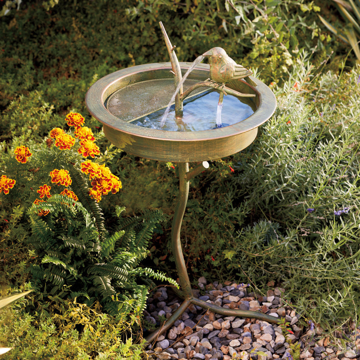 Garden Birdbath & Fountain