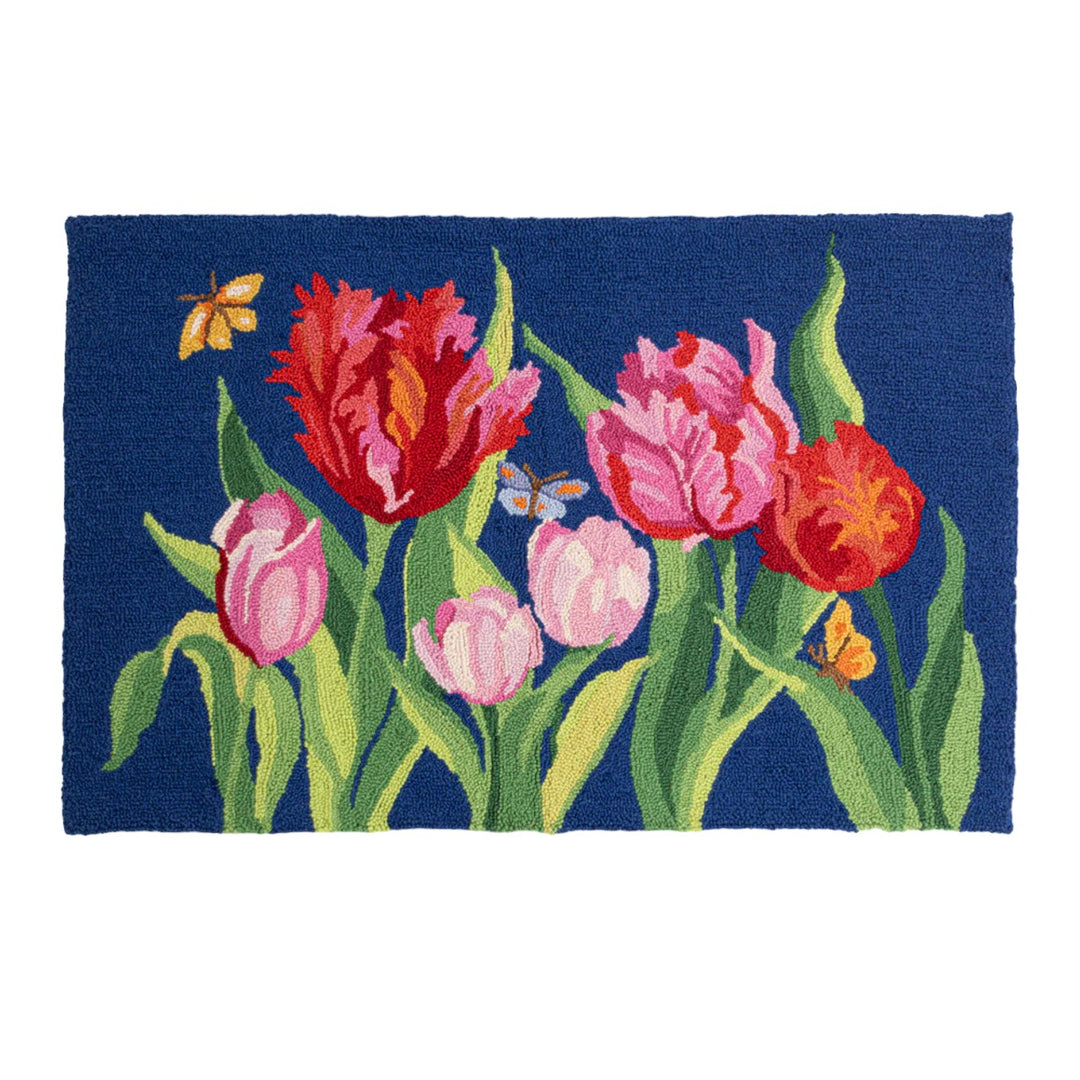Monticello Tulip Wool Rug