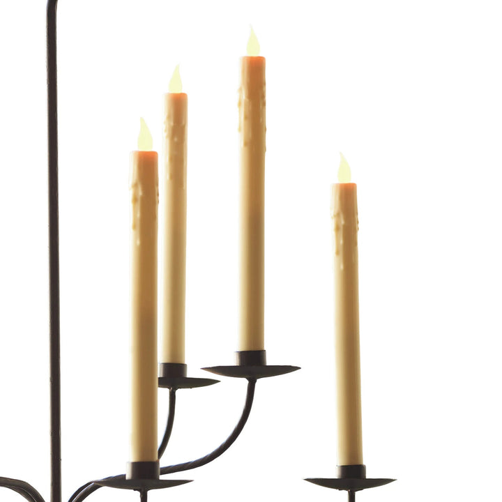 Flameless Taper Candles S/2