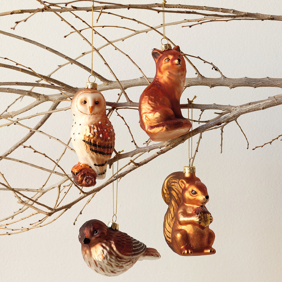 Woodland Animal Ornaments