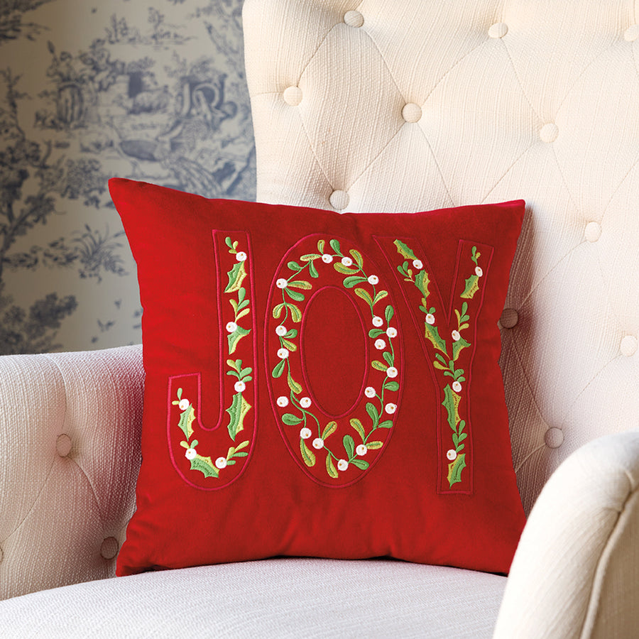 Monticello Velvet Joy Pillow