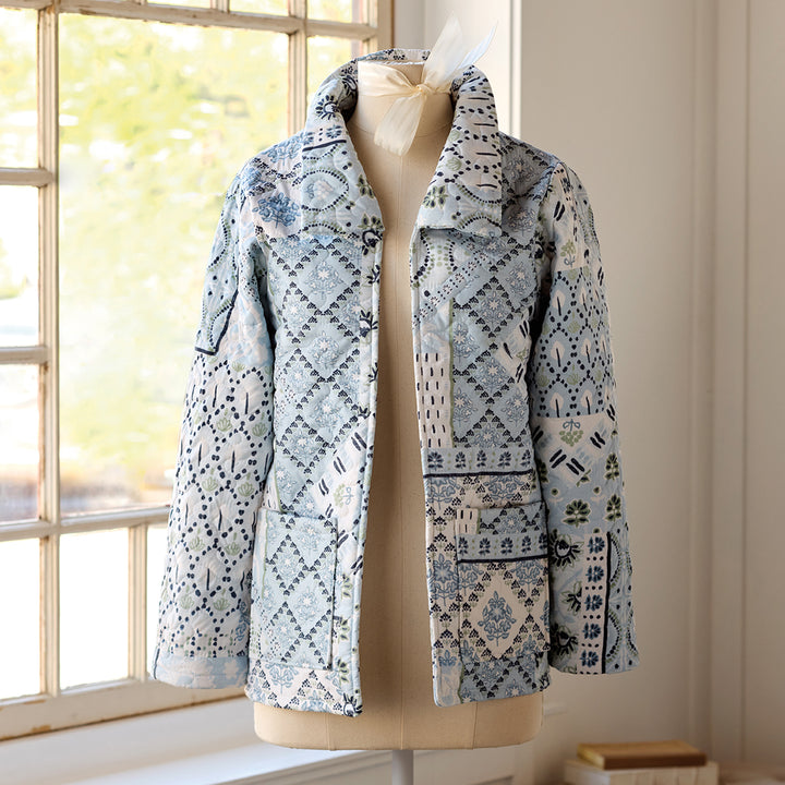 Quilted Floral Patchwork Jacket