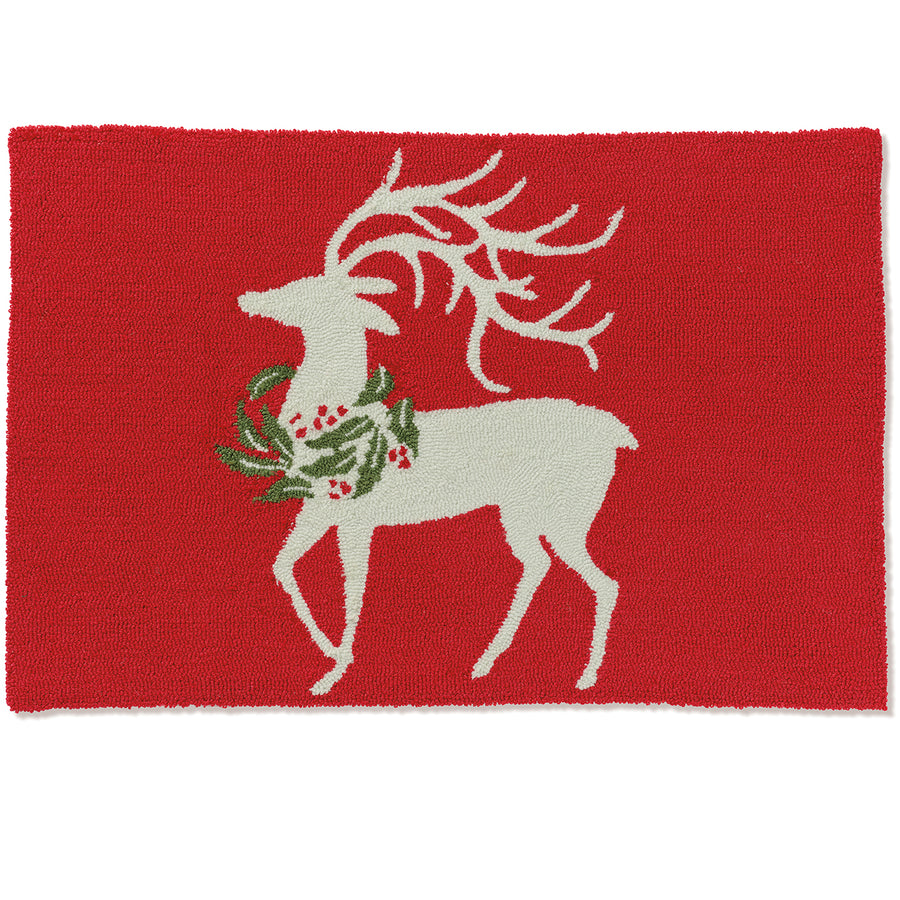 Monticello Deer Throw Rug