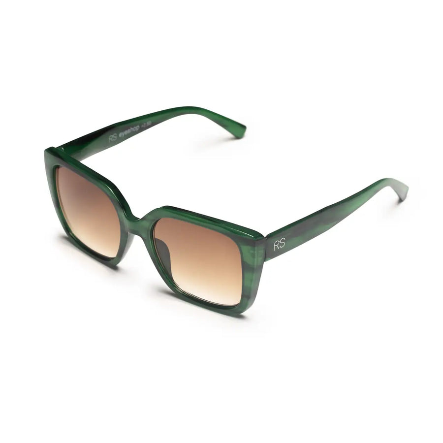 Green Progressive Lens Sunglasses