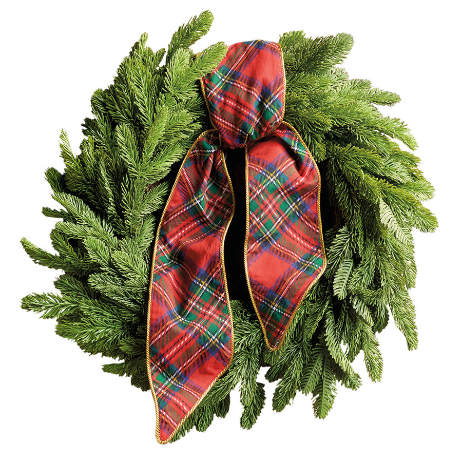 Monticello Cedar Wreath Sash
