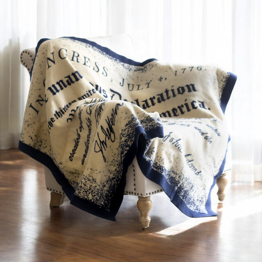 Declaration of Independence Throw