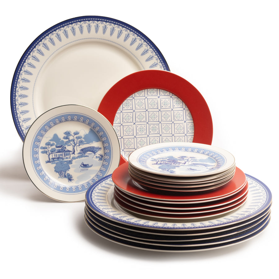 Chinoiserie Ceramic Dinnerware Collection