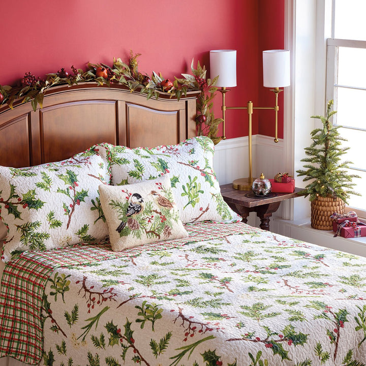 Balsam & Berries Reversible Quilt Set - King - Monticello Shop