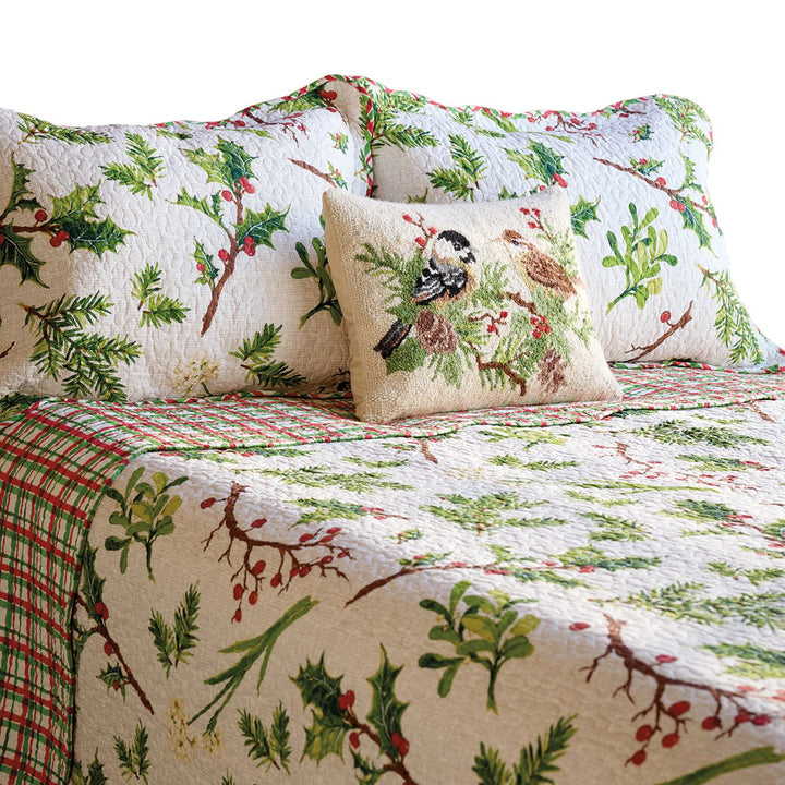 Balsam & Berries Reversible Quilt Set - Queen - Monticello Shop