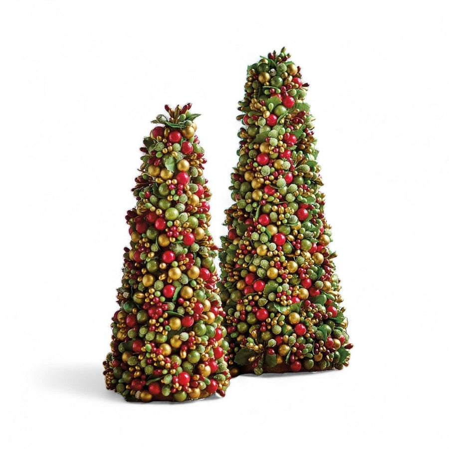 Beaded Cone Tree Set - Monticello Shop