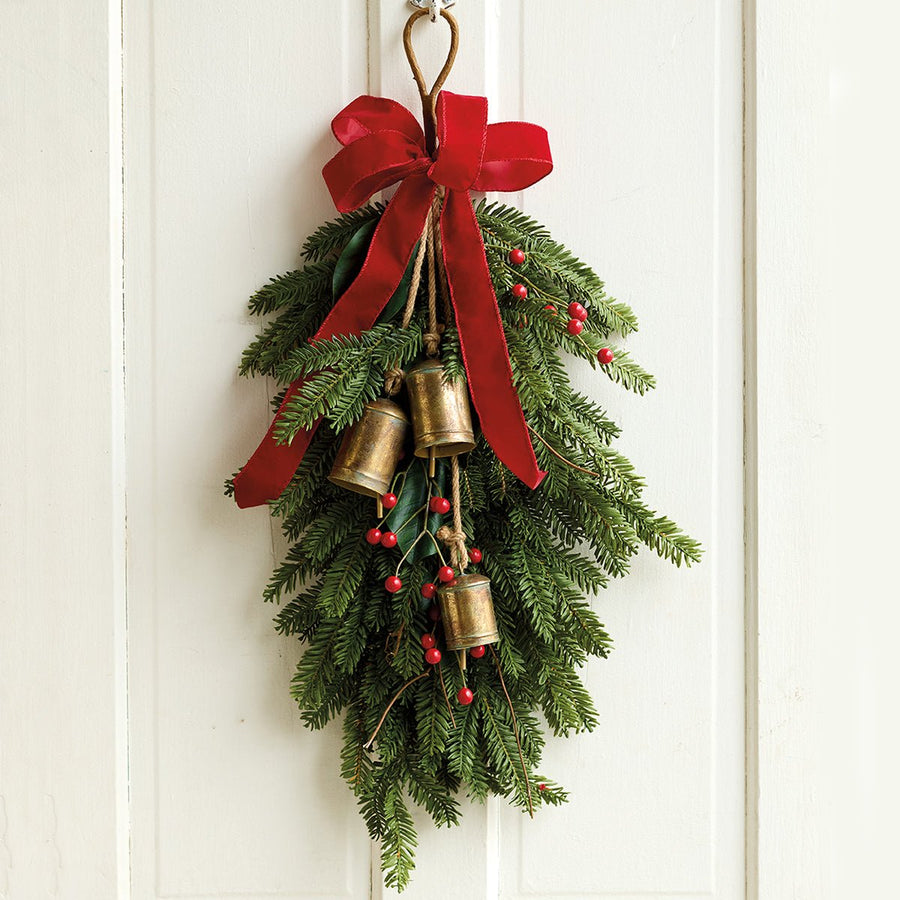 Berries & Bells Swag - Monticello Shop