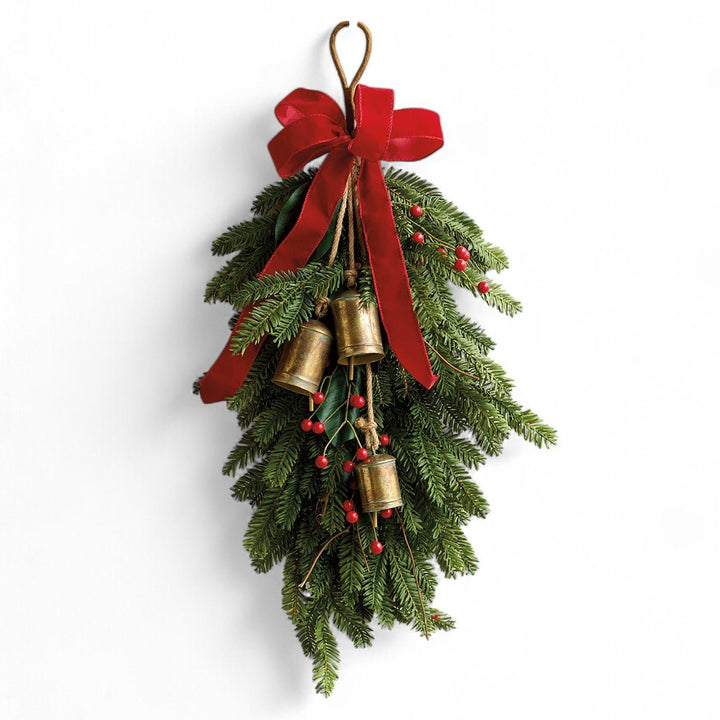 Berries & Bells Swag - Monticello Shop