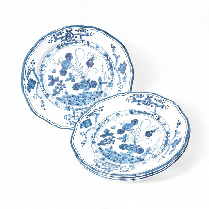 Blue & White Melamine Salad Plates (set of 4) - Monticello Shop