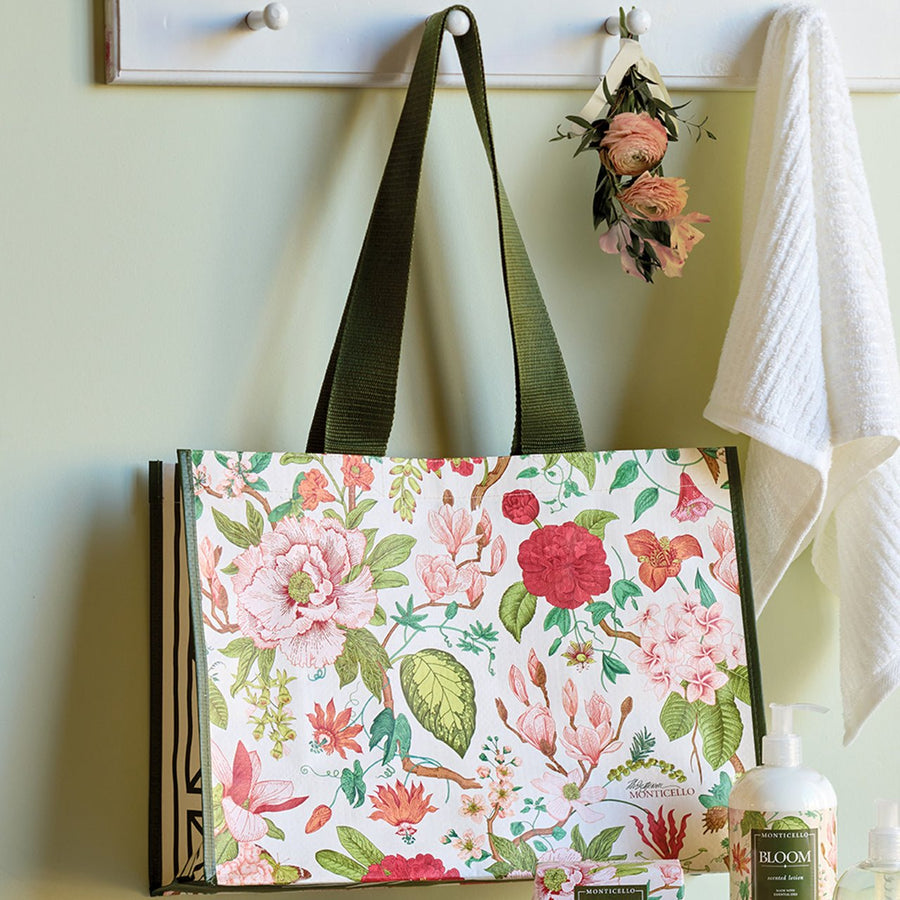 Botanical Blooms Tote Bag - Monticello Shop