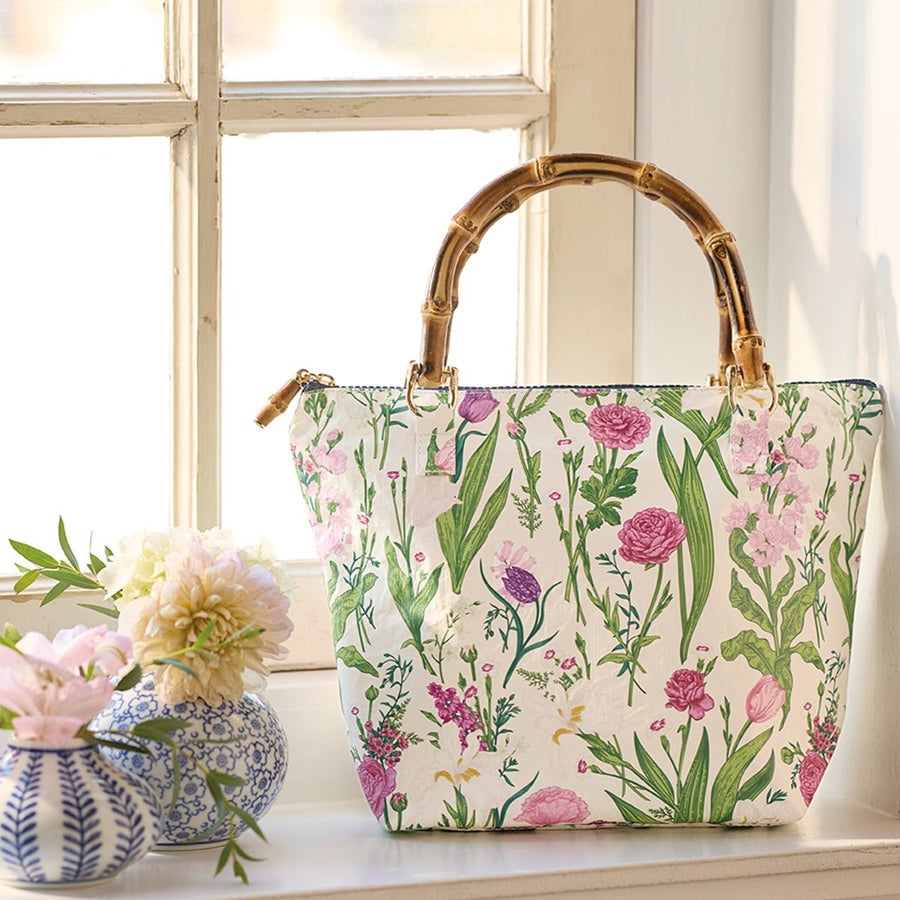 Botanical Garden Purse on windowsill - Monticello Shop