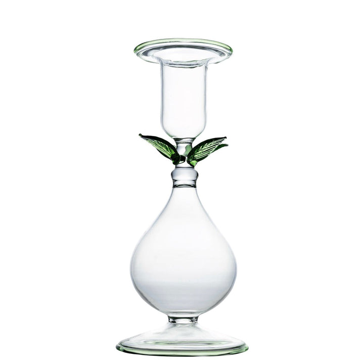 Botanical Glass Candle Holder - Monticello Shop