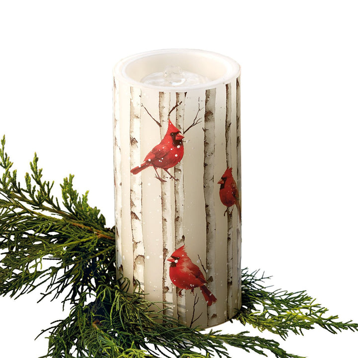 Cardinal Water Fountain Candle - Monticello Shop