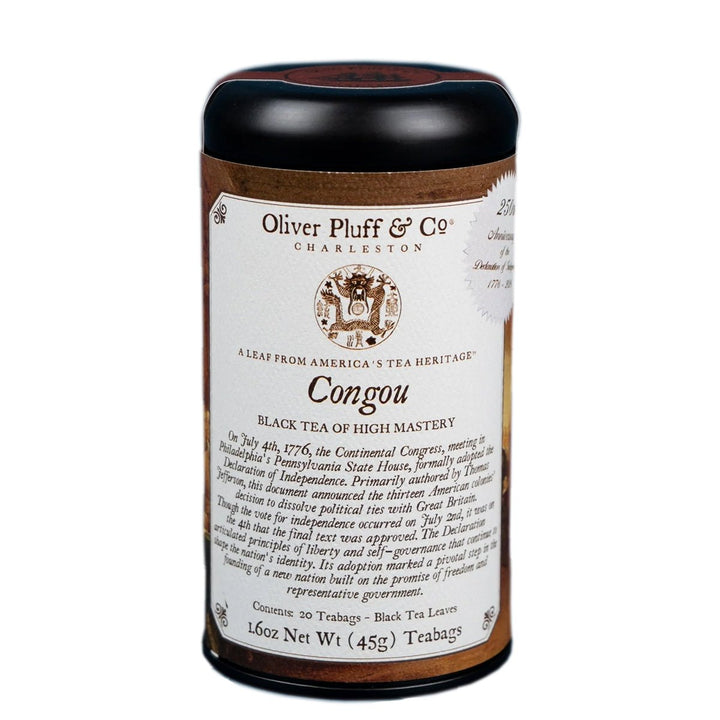 Congou Tea Tin 250th Anniversary - Monticello Shop