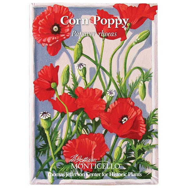 red corn poppy flower seeds Corn Poppy Seeds (Papaver rhoeas) – Monticello Shop