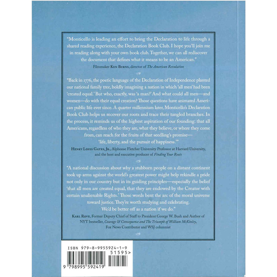 Declaration Book Club - Monticello Shop