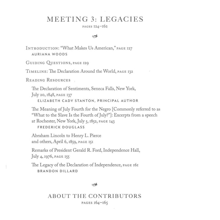 Declaration Book Club - Monticello Shop