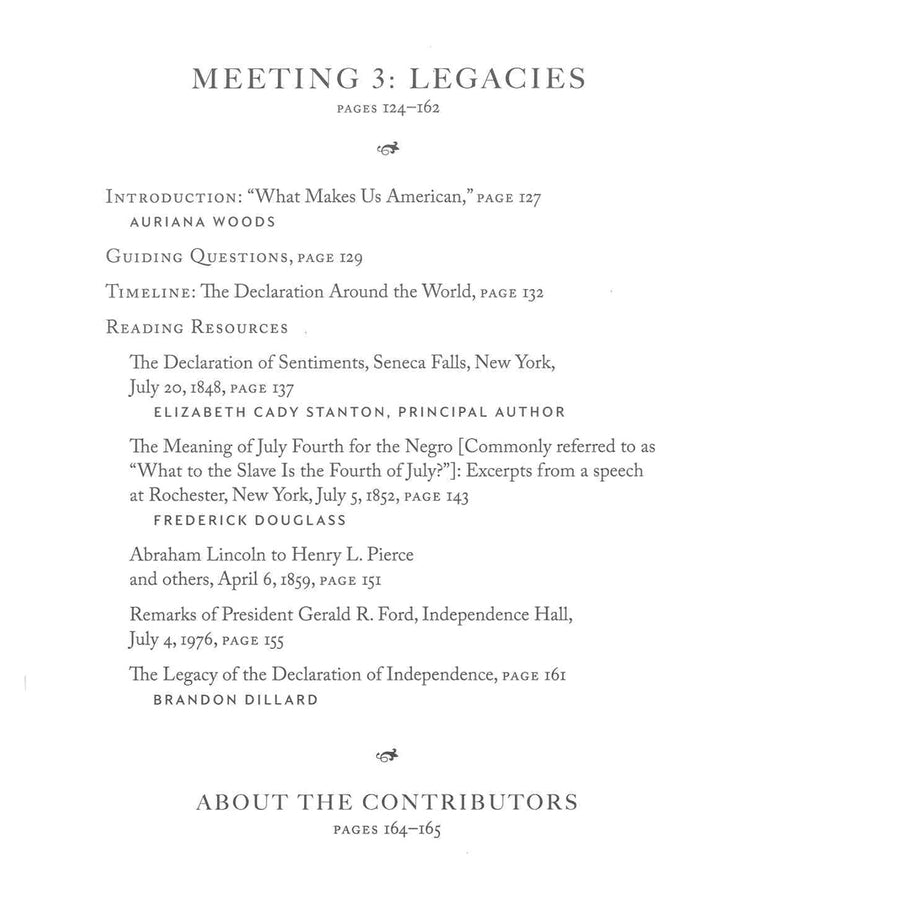 Declaration Book Club - Monticello Shop
