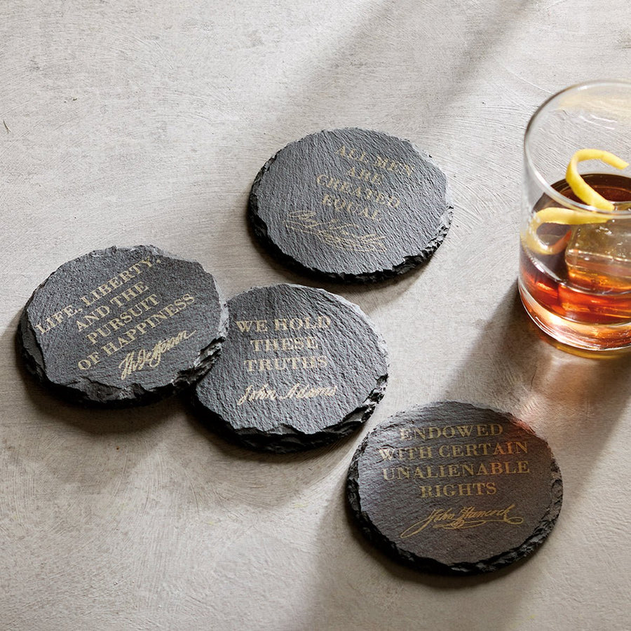 Declaration Coasters - Monticello Shop