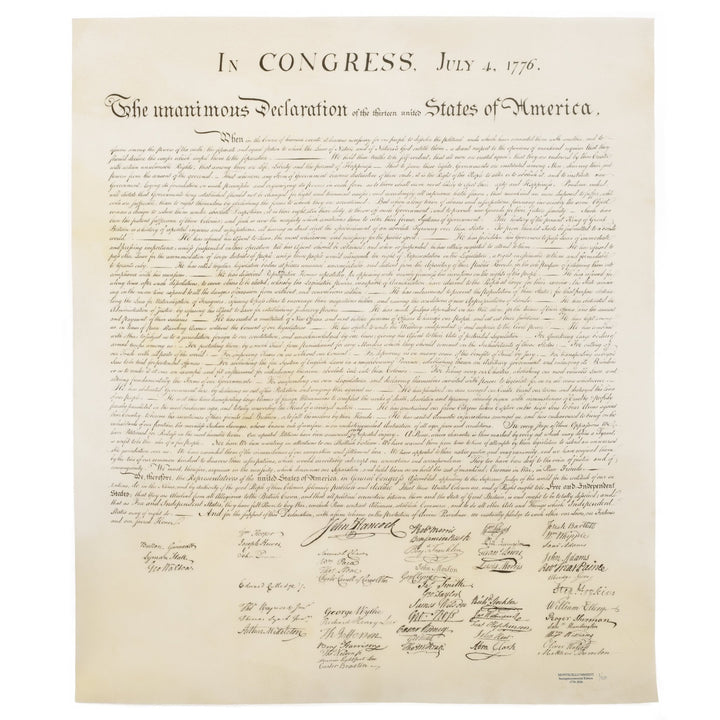 Declaration of Independence 250th Limited Edition - Monticello Shop