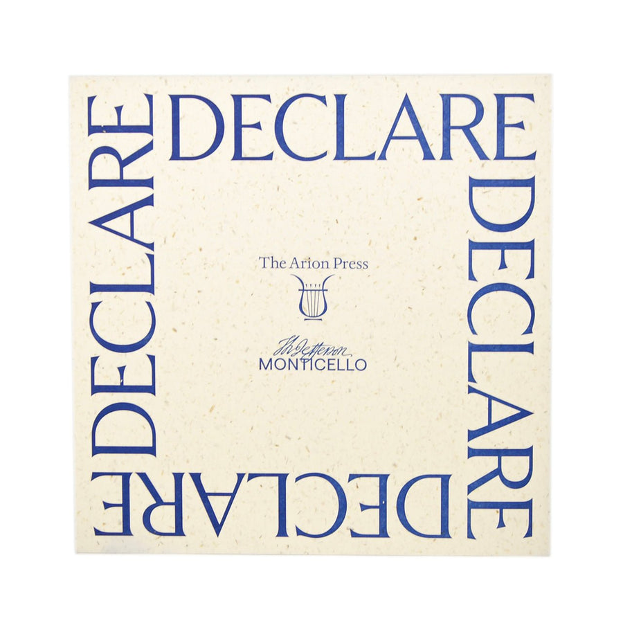 Declare Broadside - Monticello Shop