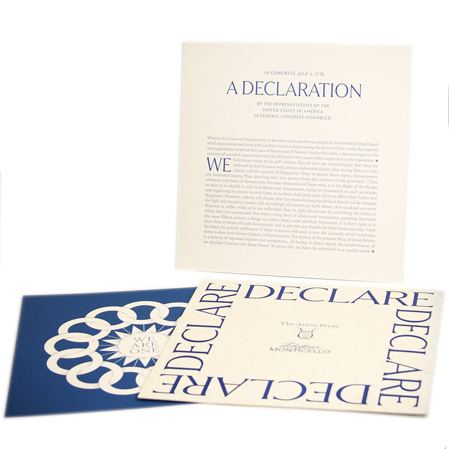 Declare Broadside - Monticello Shop