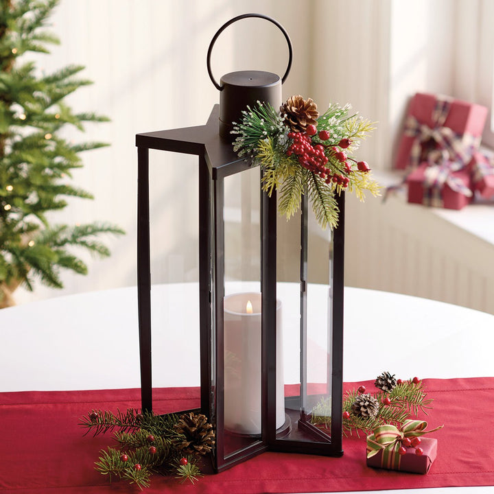 Decorated Star Lantern - Monticello Shop