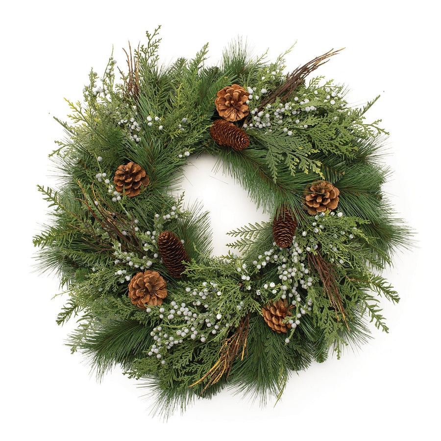 Evergreen Pine Wreath - Monticello Shop