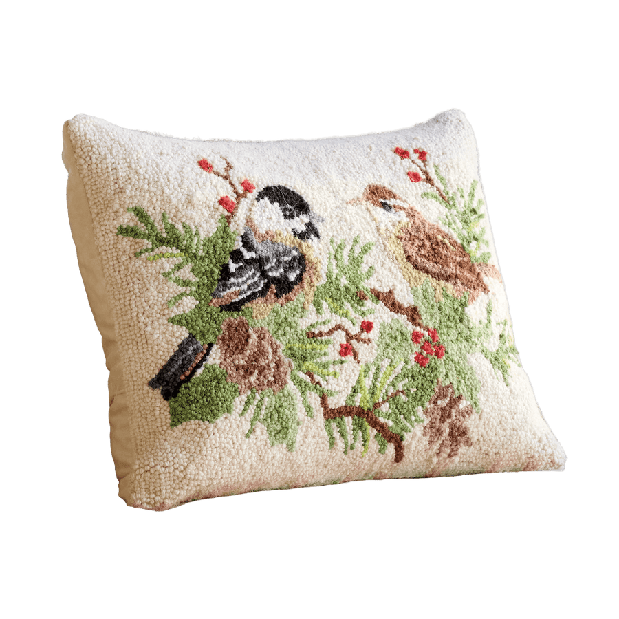 Feathered Friends Pillow - Monticello Shop