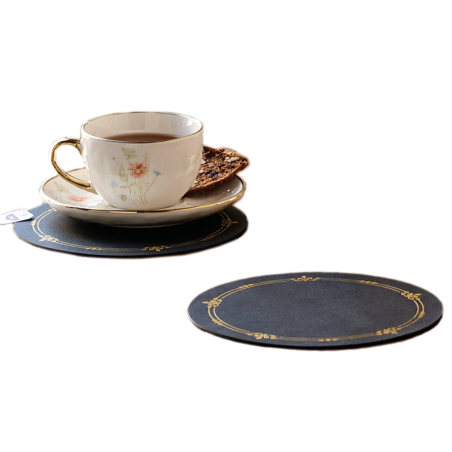 Fleur-de-Lis Leather Furniture Spots - Monticello Shop