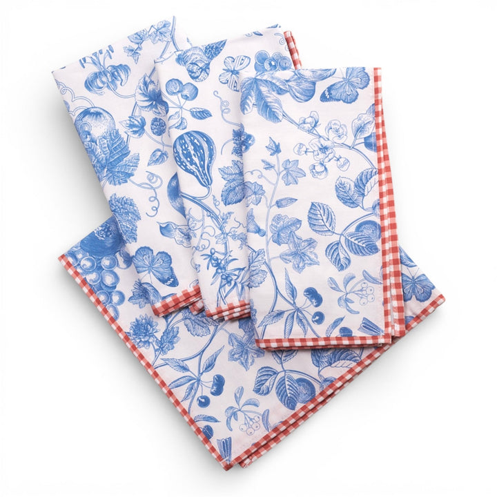 Flora & Fauna Napkin Set - Monticello Shop